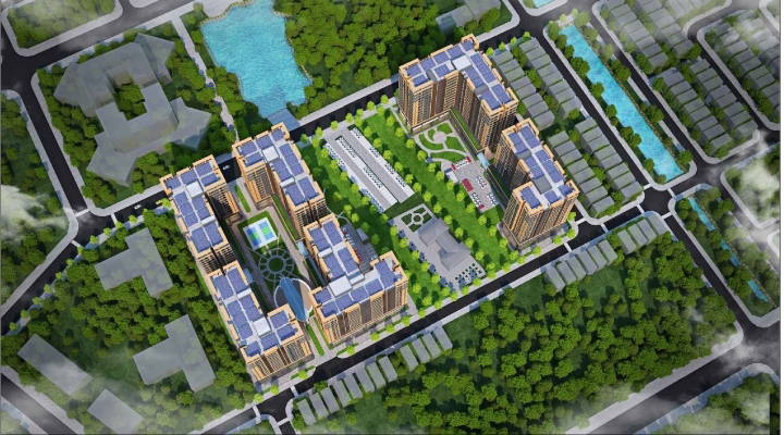 Nhà ở xã hội thuộc Khu đô thị số 1 Cải Đan - Khu A, phường Sông Công, tỉnh Thái Nguyên